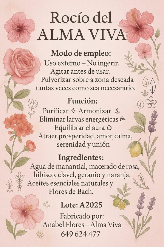 Rocío del Alma Viva